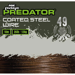 Fox Rage Predator 49 Strand Coated Steel Wire 10m